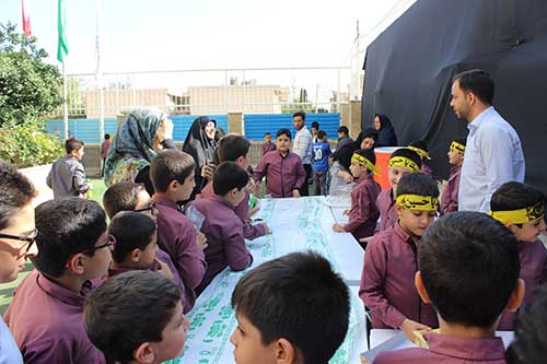موکب دانش آموزی اربعین