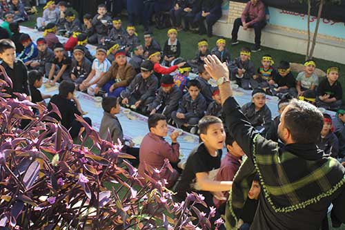 مراسم عزاداری دانش آموزی ماه محرم