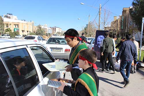 ایستگاه صلواتی به مناسبت شهادت سردار دلها
