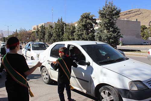 ایستگاه صلواتی به مناسبت شهادت سردار دلها